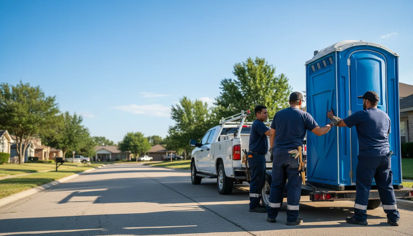 Portable Toilet Rental in Camden, IL near me